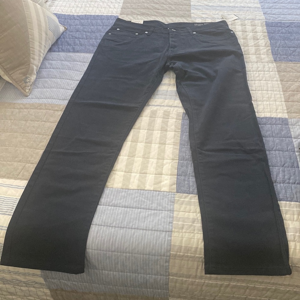 Nautical Men’s Slim Fit Casual Pant Navy 32W x 32L